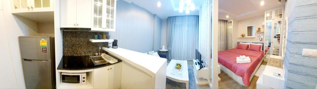 Sweet Seaview Flr6 With Toproop Pool Flr7 At The Blux Bangsaen Exteriör bild