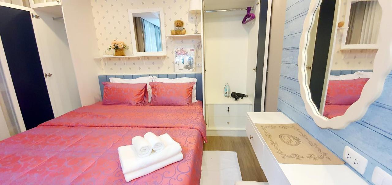 Sweet Seaview Flr6 With Toproop Pool Flr7 At The Blux Bangsaen Exteriör bild