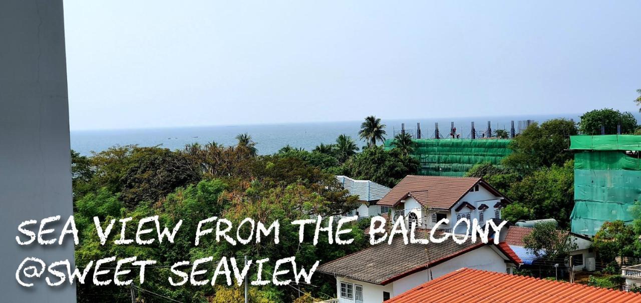 Sweet Seaview Flr6 With Toproop Pool Flr7 At The Blux Bangsaen Exteriör bild