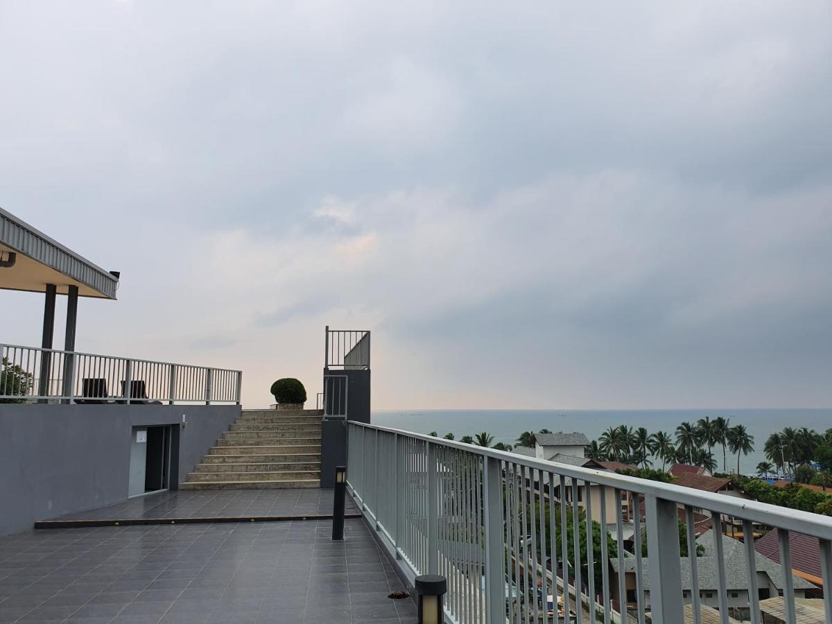Sweet Seaview Flr6 With Toproop Pool Flr7 At The Blux Bangsaen Exteriör bild